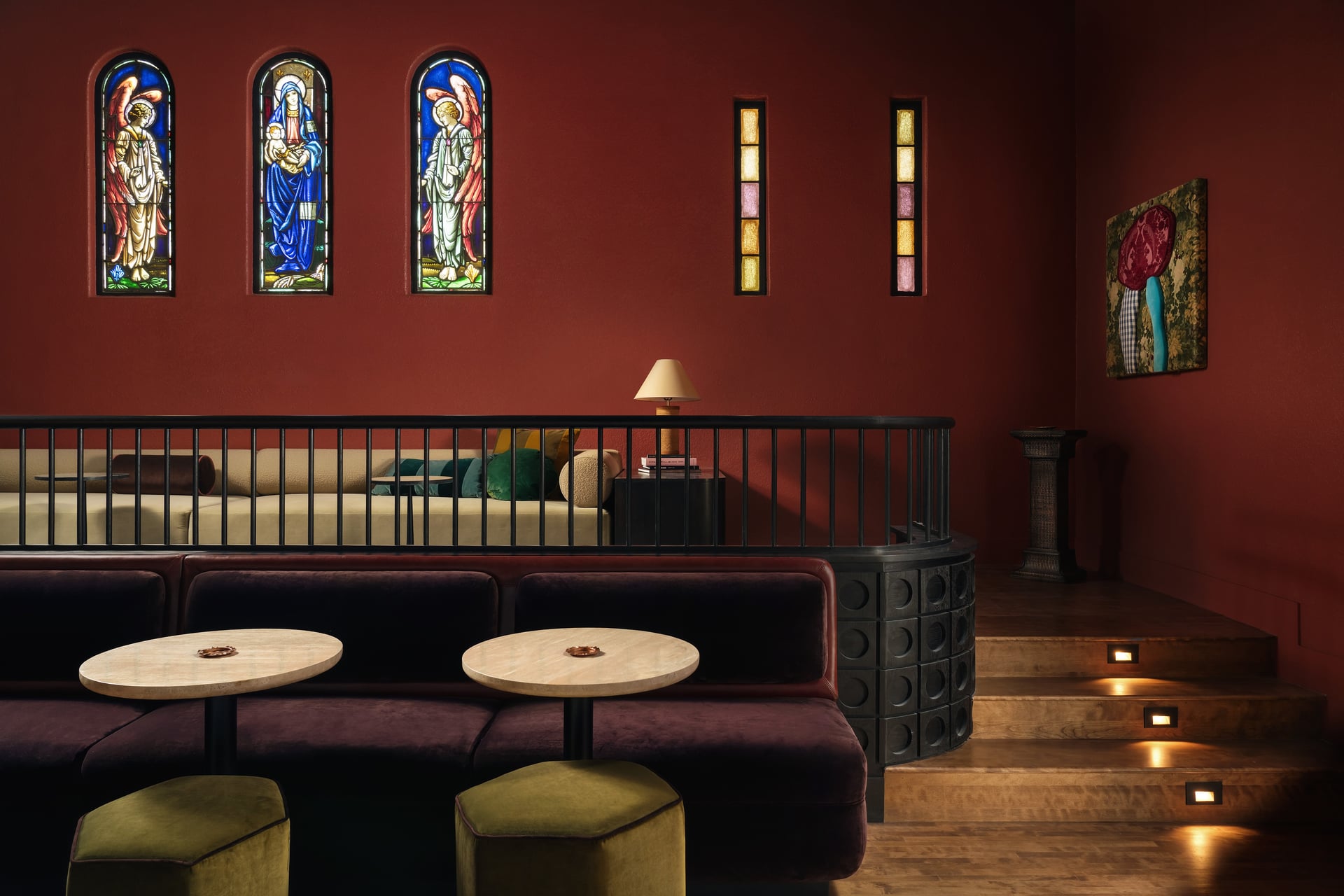 The dining room at Sous Sous